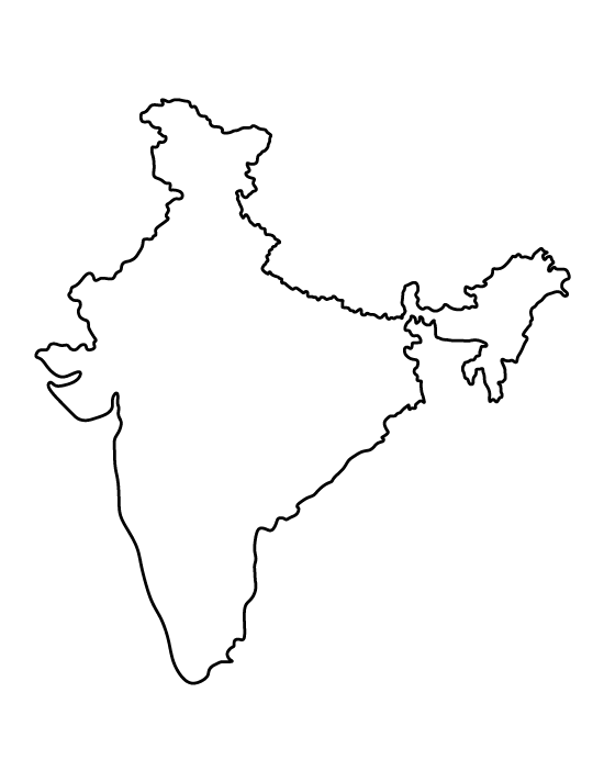 India Map Background